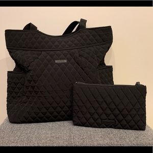 Vera Bradley tote with small bag